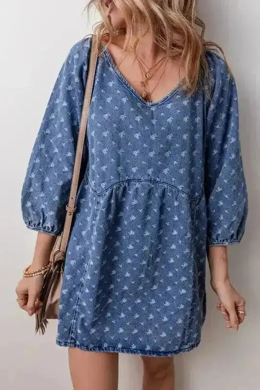 Denim Dresses Azure Retreat Denim Dress