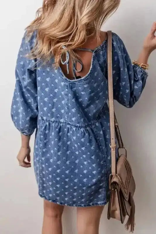 Denim Dresses Azure Retreat Denim Dress