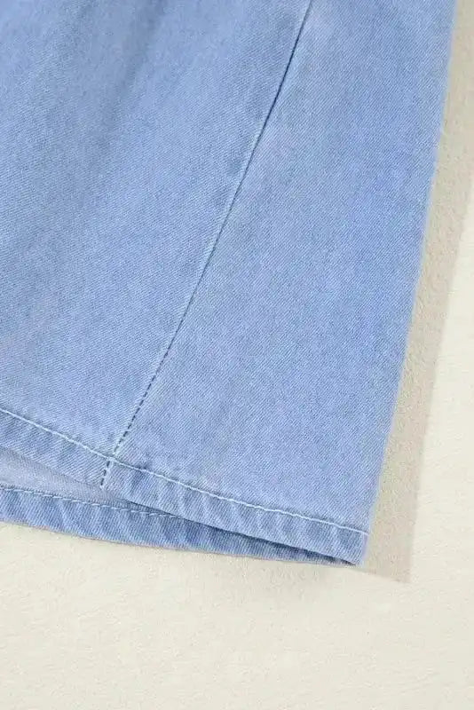 Denim Dresses Chambray Charm Mini Dress