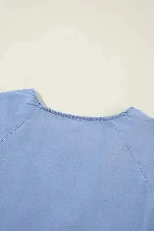 Denim Dresses Chambray Charm Mini Dress