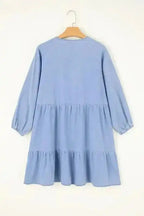 Denim Dresses Chambray Charm Mini Dress