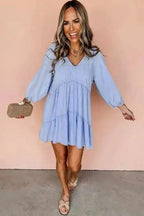 Denim Dresses Chambray Charm Mini Dress