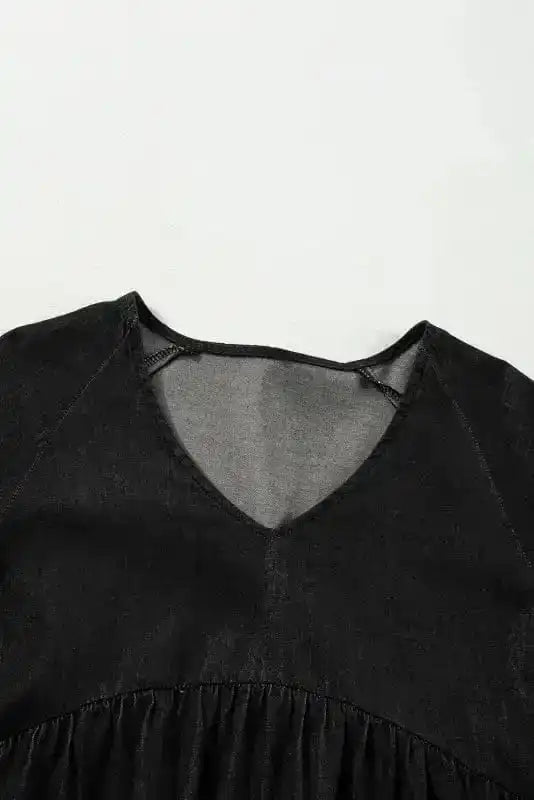 Denim Dresses Chambray Charm Mini Dress