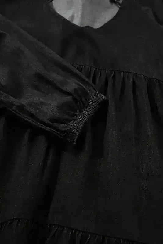 Denim Dresses Chambray Charm Mini Dress