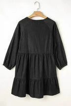 Denim Dresses Chambray Charm Mini Dress