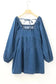 Denim Dresses Comfort-Fit Mini Denim Dress