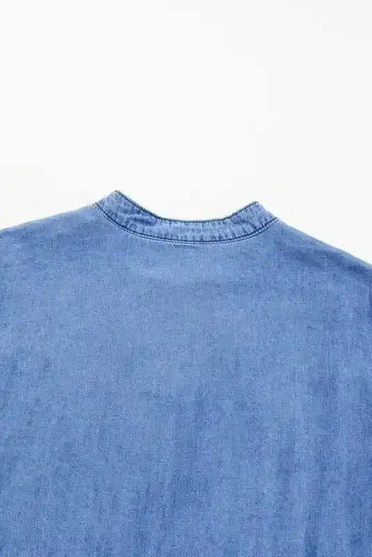 Denim Dresses Denim Dainty Tiered Dress