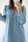 Denim Dresses Denim Dream Ruffle Shift Dress