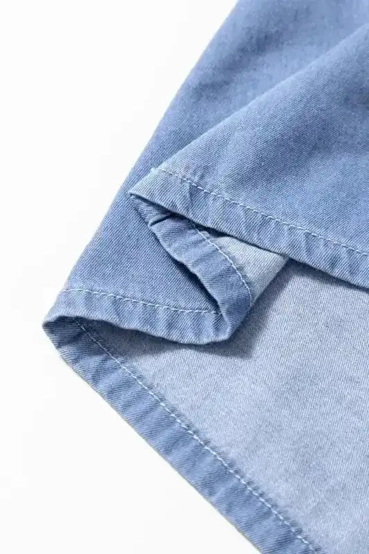 Denim Dresses Ocean Breeze Chambray Maxi Dress