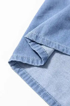 Denim Dresses Ocean Breeze Chambray Maxi Dress