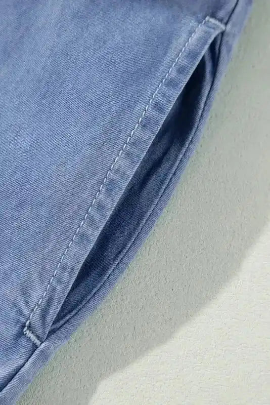 Denim Dresses Ocean Breeze Chambray Maxi Dress