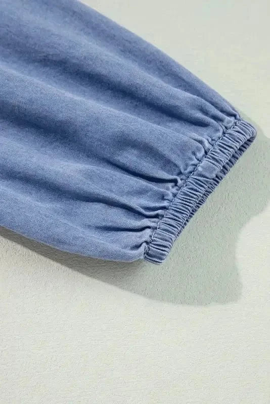 Denim Dresses Ocean Breeze Chambray Maxi Dress