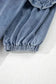 Denim Dresses Puff Sleeve Denim Mini Dress