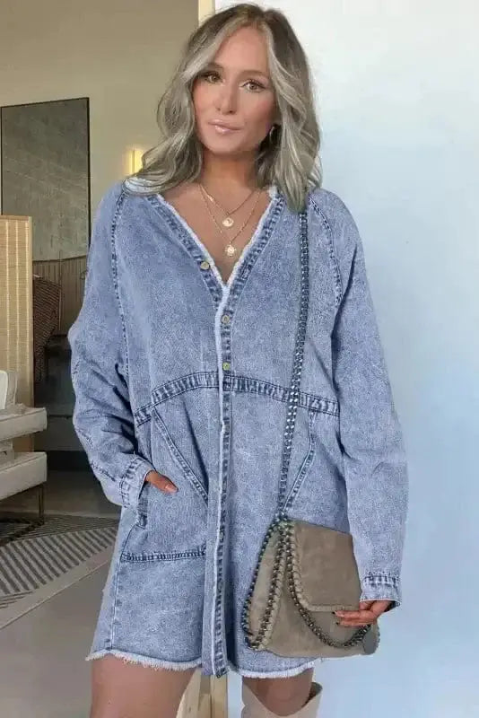 Denim Dresses Sapphire Sands Denim Dress
