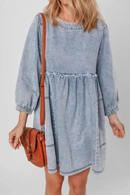 Denim Dresses Urban Breeze Denim Dress