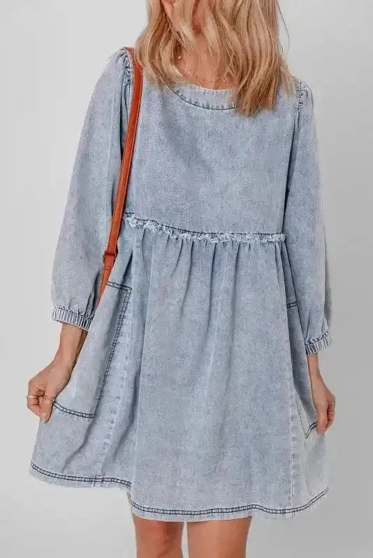 Denim Dresses Urban Breeze Denim Dress