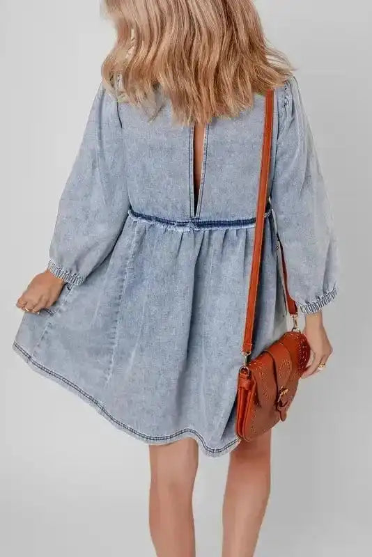 Denim Dresses Urban Breeze Denim Dress