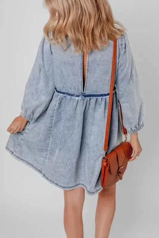Denim Dresses Urban Breeze Denim Dress