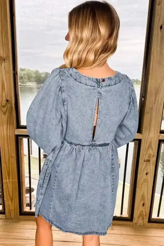 Denim Dresses Urban Breeze Denim Dress