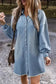 Denim Dresses Urban Chic Denim Tunic Dress