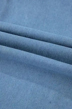 Denim Dresses Urban Chic Denim Tunic Dress