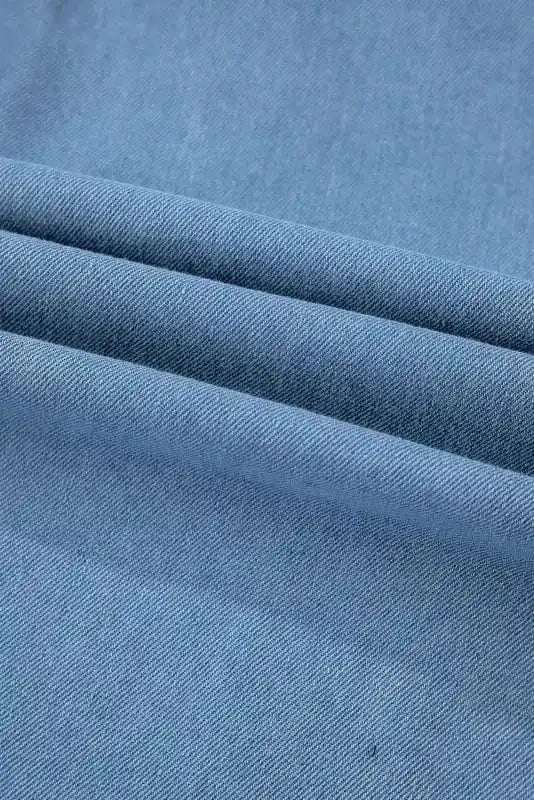 Denim Dresses Urban Chic Denim Tunic Dress