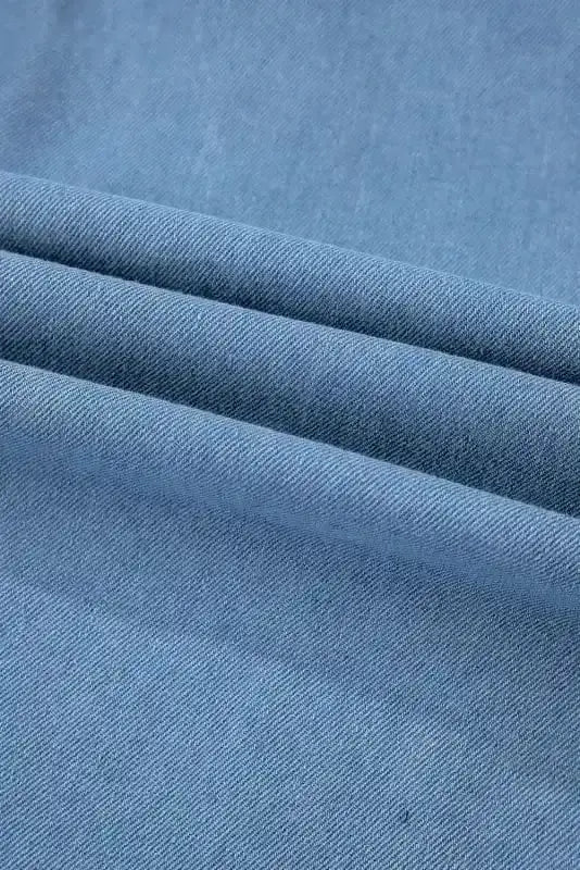 Denim Dresses Urban Chic Denim Tunic Dress