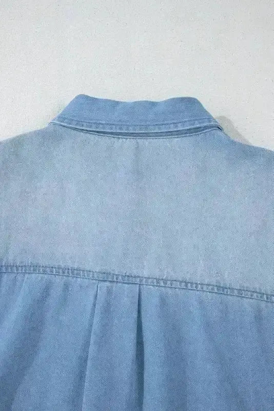 Denim Dresses Urban Chic Denim Tunic Dress