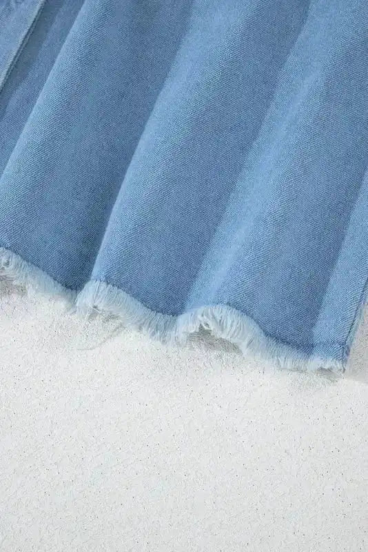 Denim Dresses Urban Chic Denim Tunic Dress