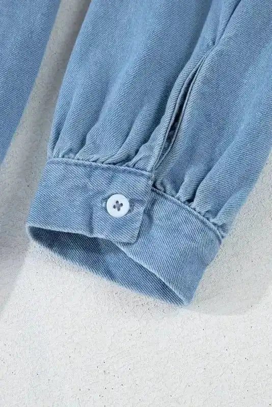 Denim Dresses Urban Chic Denim Tunic Dress