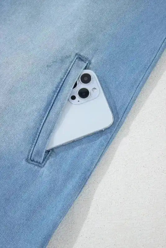 Denim Dresses Urban Chic Denim Tunic Dress