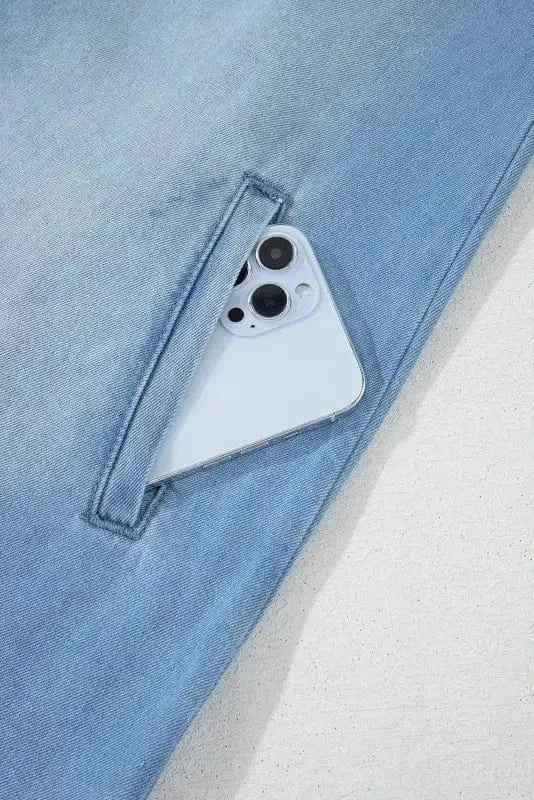 Denim Dresses Urban Chic Denim Tunic Dress