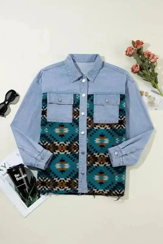 Denim Jackets Aztec Adventure Denim Jacket