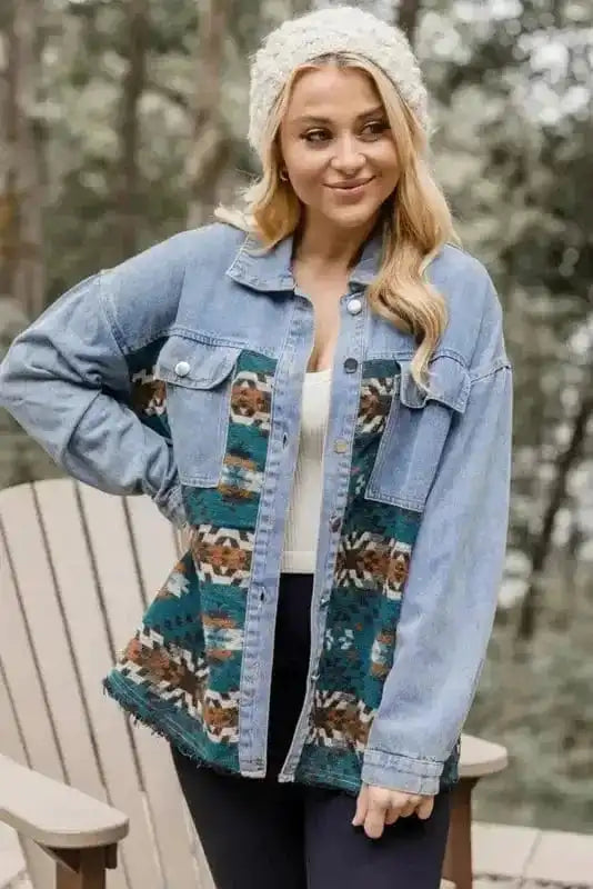 Denim Jackets Aztec Adventure Denim Jacket