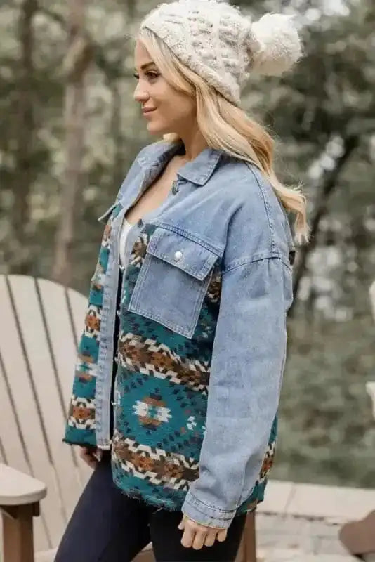 Denim Jackets Aztec Adventure Denim Jacket
