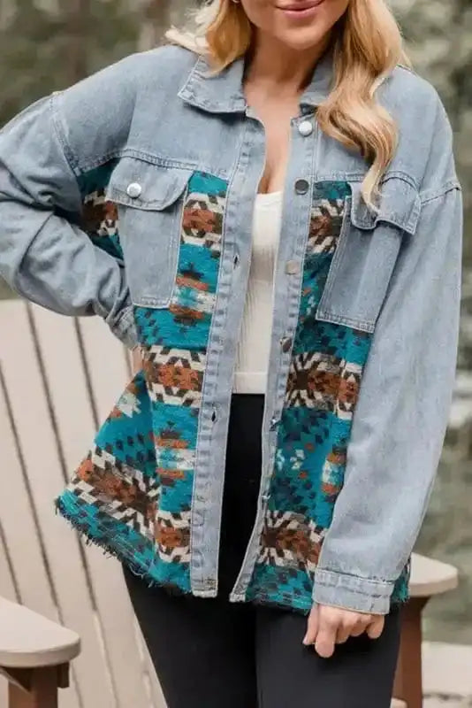 Denim Jackets Aztec Adventure Denim Jacket