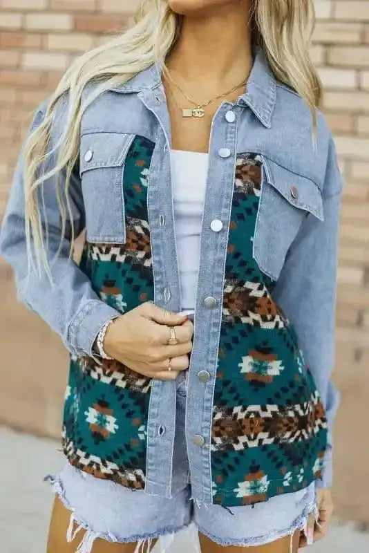 Denim Jackets Aztec Adventure Denim Jacket