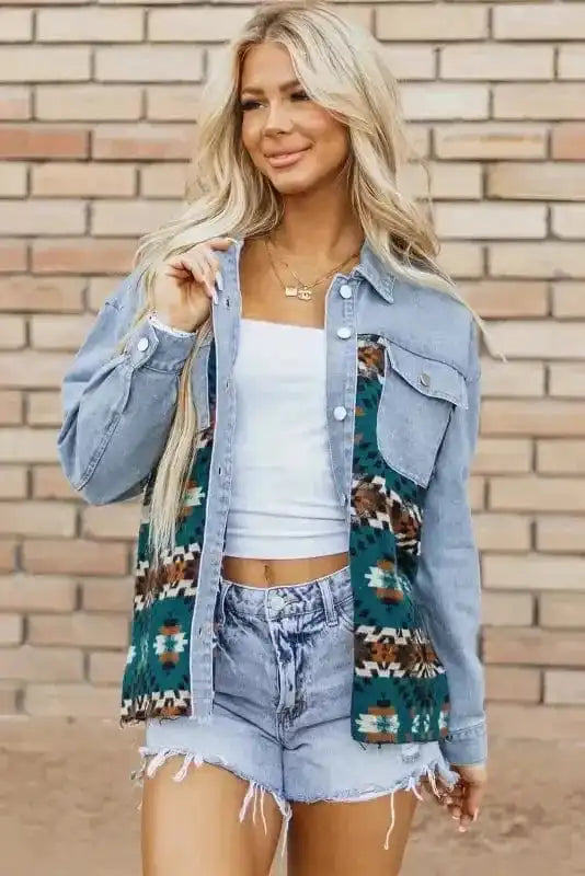Denim Jackets Aztec Adventure Denim Jacket