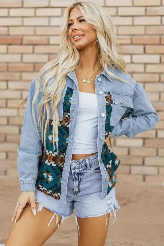 Denim Jackets Aztec Adventure Denim Jacket