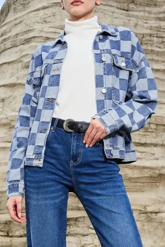 Denim Jackets Checkmate Denim Jacket