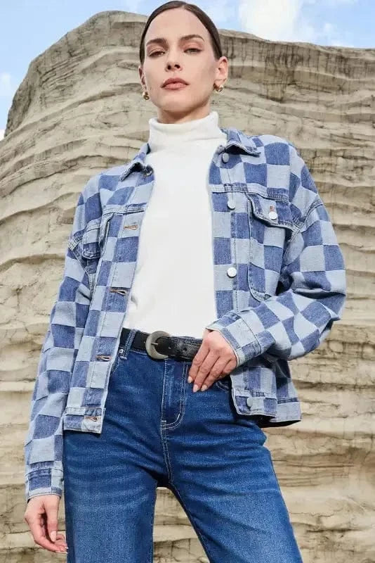 Denim Jackets Checkmate Denim Jacket