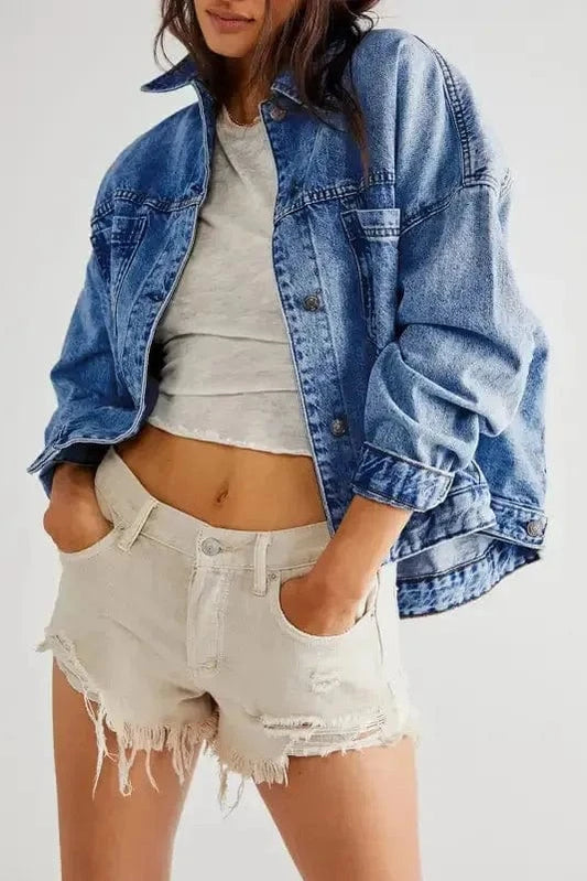 Denim jackets Dark Blue / S / 75%Cotton+25%Polyester Urban Drifter Denim Jacket