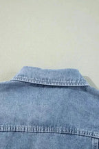 Denim Jackets Frayed Fantasy Denim Jacket