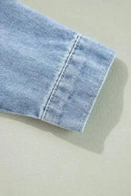 Denim Jackets Frayed Fantasy Denim Jacket