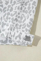 Denim Jackets Leopard Fashionista Denim Jacket
