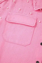 Denim jackets Pearl Beaded Denim Jacket