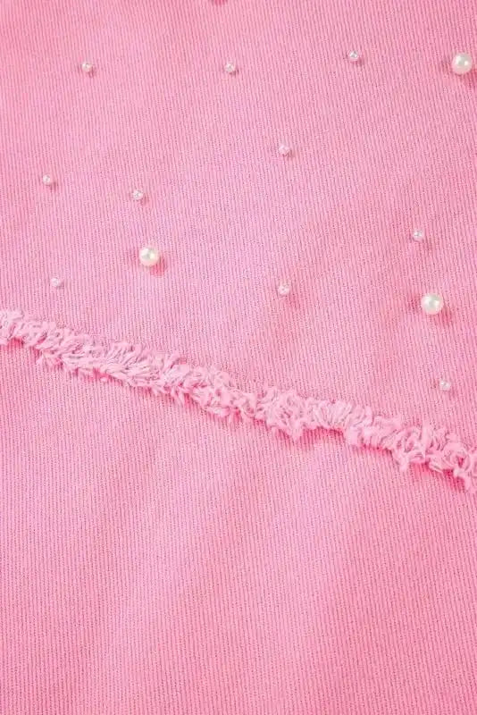 Denim jackets Pearl Beaded Denim Jacket