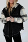 Denim Jackets Rebel Plaid Hooded Denim Jacket
