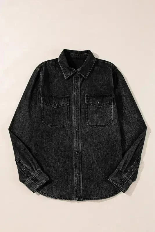 Denim Jackets Smart-Casual Denim Jacket