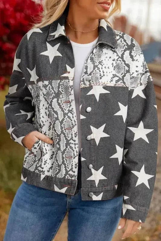 Denim jackets Stardust Snake Denim Jacket